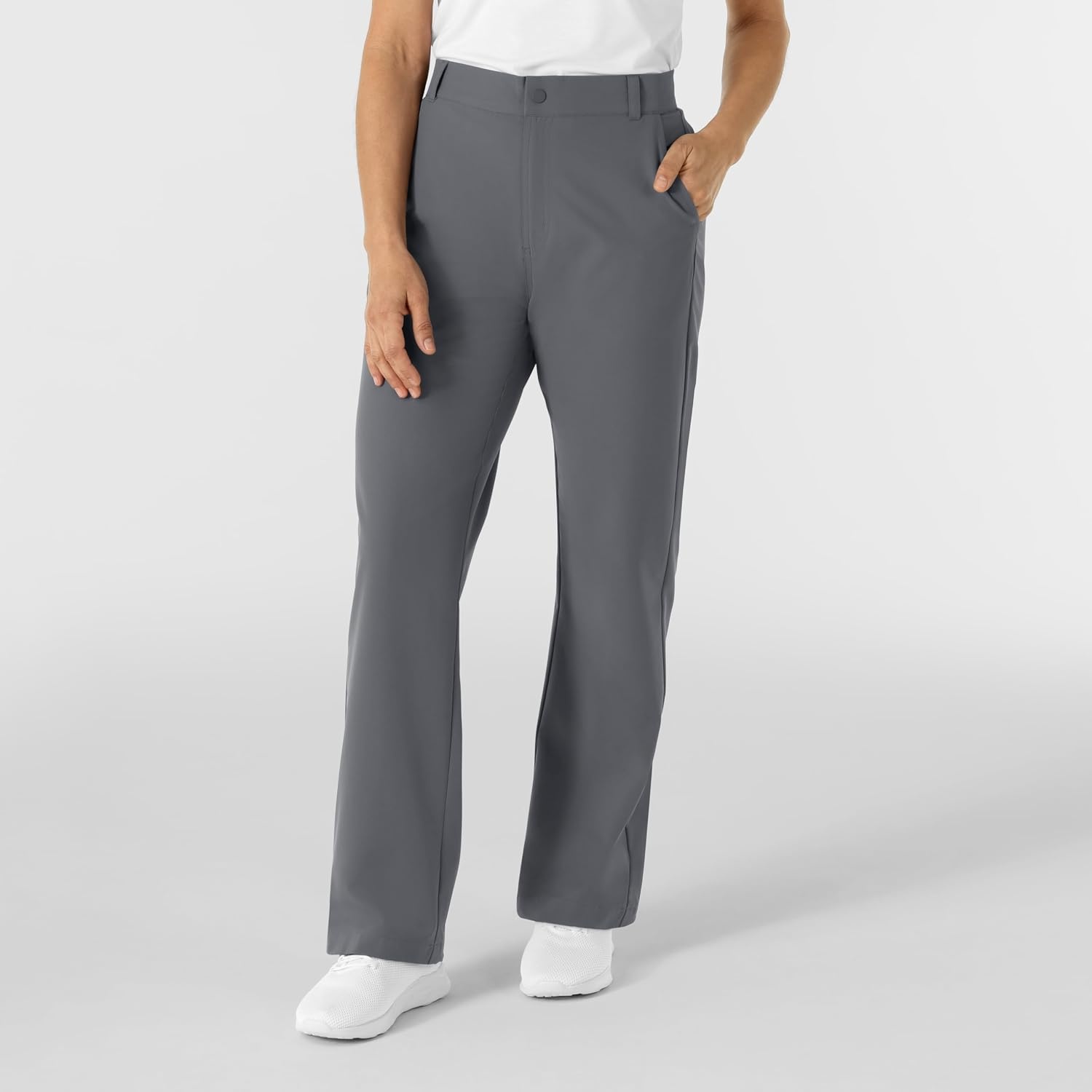Wink Women’s Women’s Scrub Chino Pant(Pewter)
