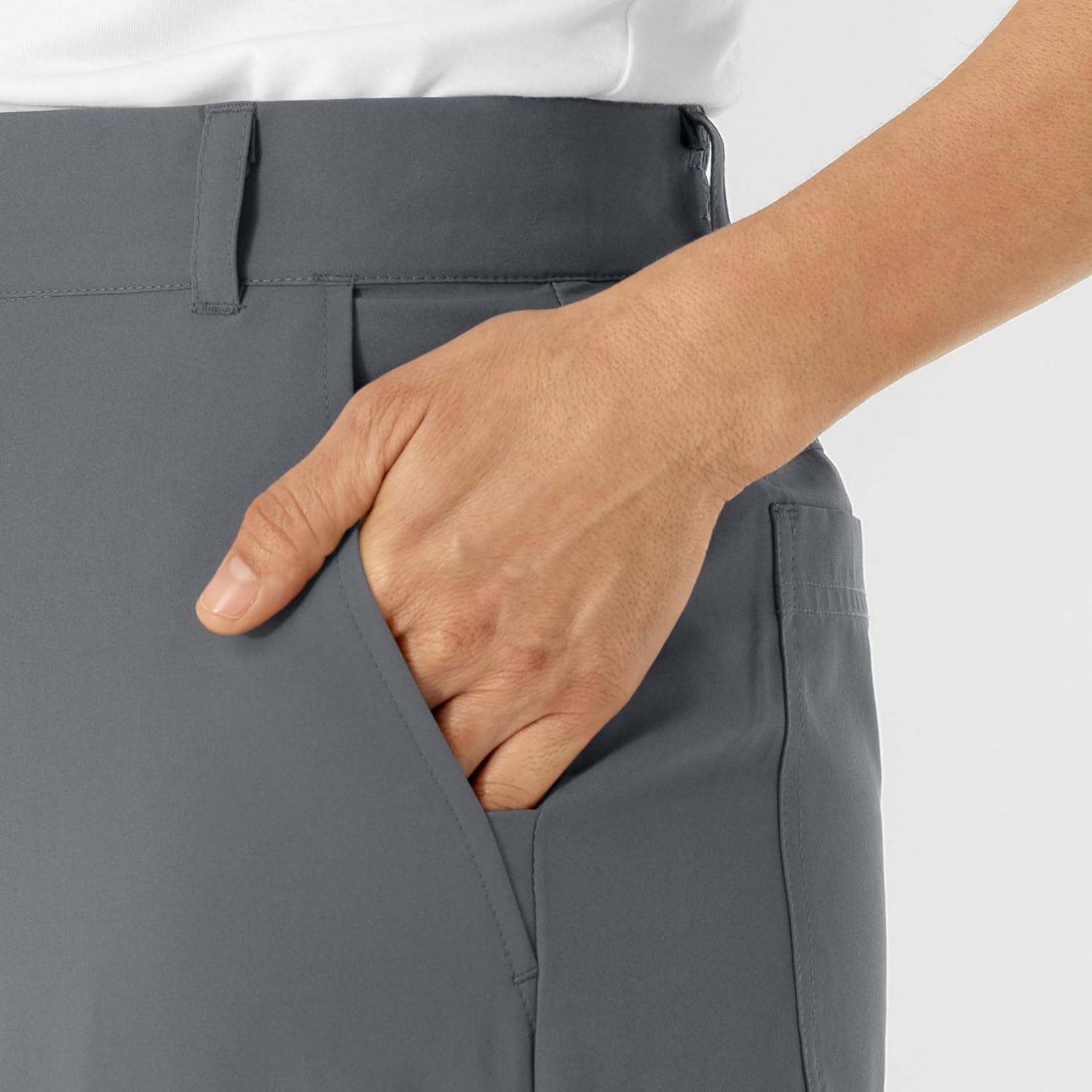 Wink Women’s Women’s Scrub Chino Pant(Pewter)
