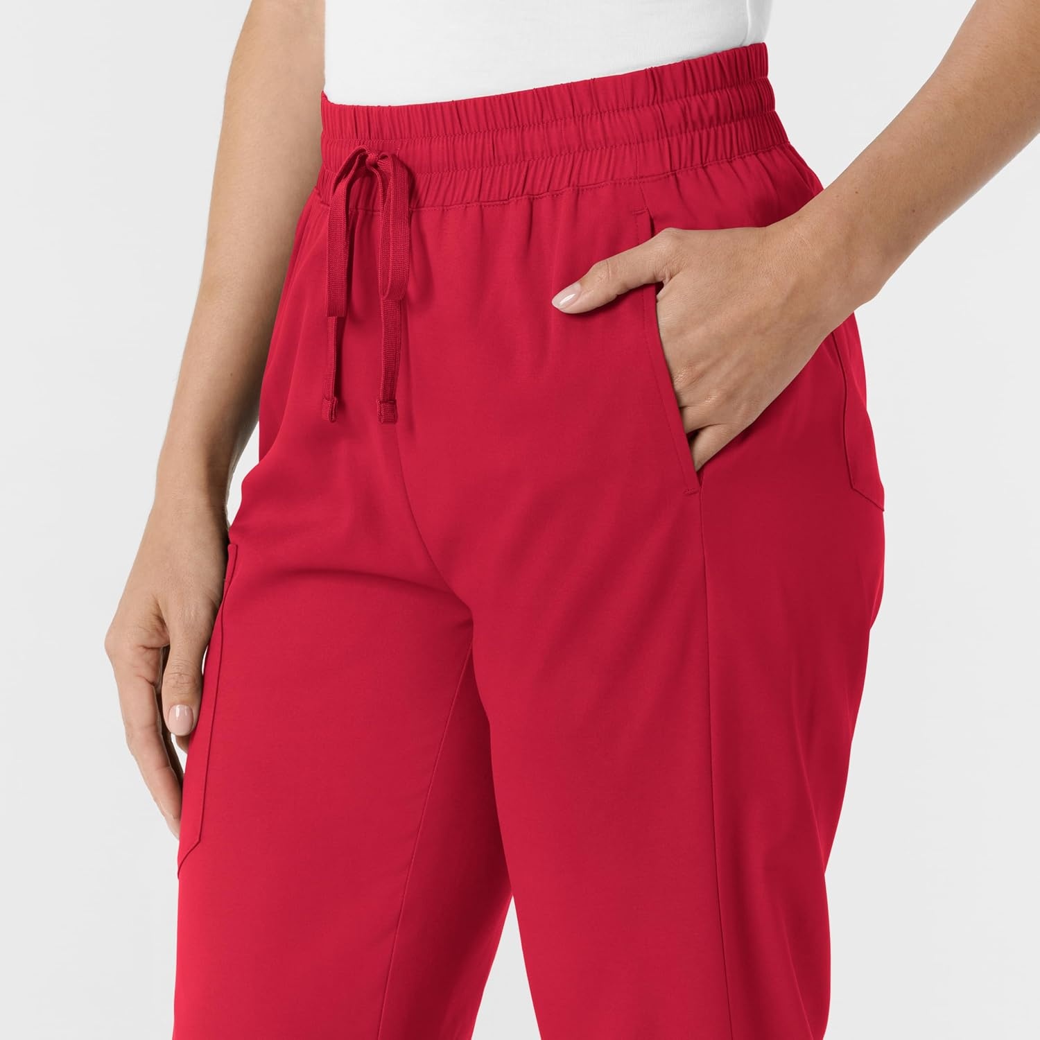 Wink Women’s Women’s Bootcut Scrub Pant(Red)
