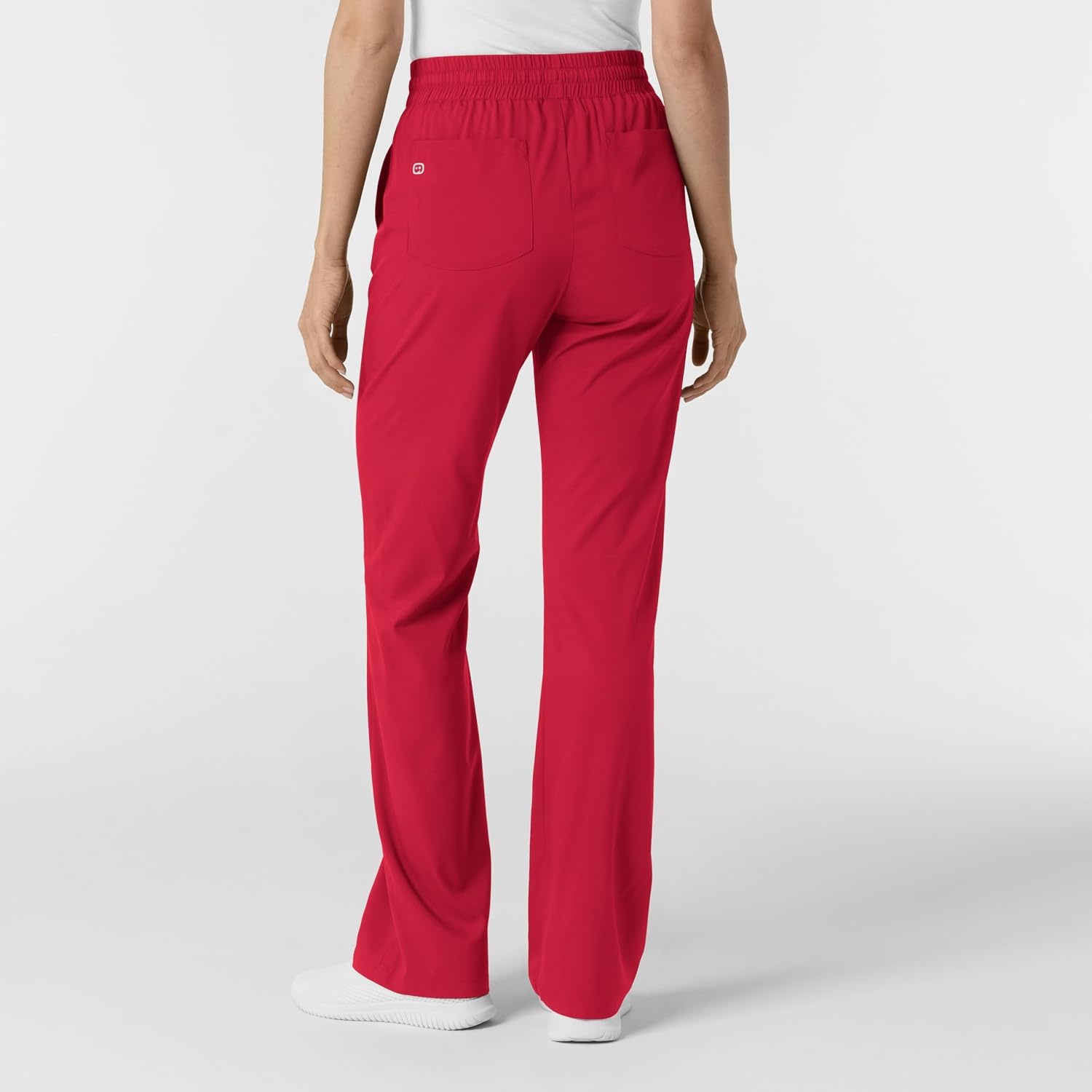 Wink Women’s Women’s Bootcut Scrub Pant(Red)