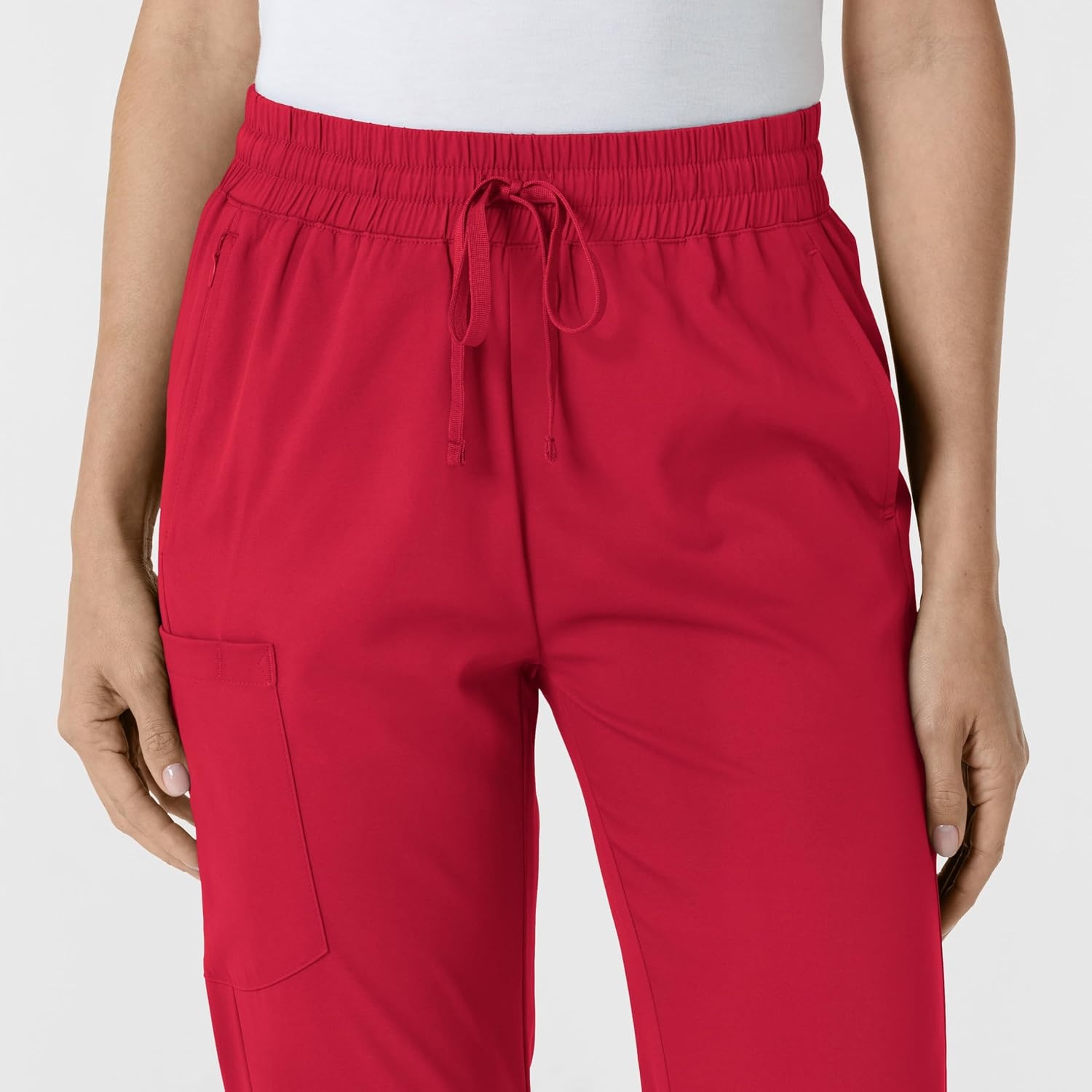 Wink Women’s Women’s Bootcut Scrub Pant(Red)