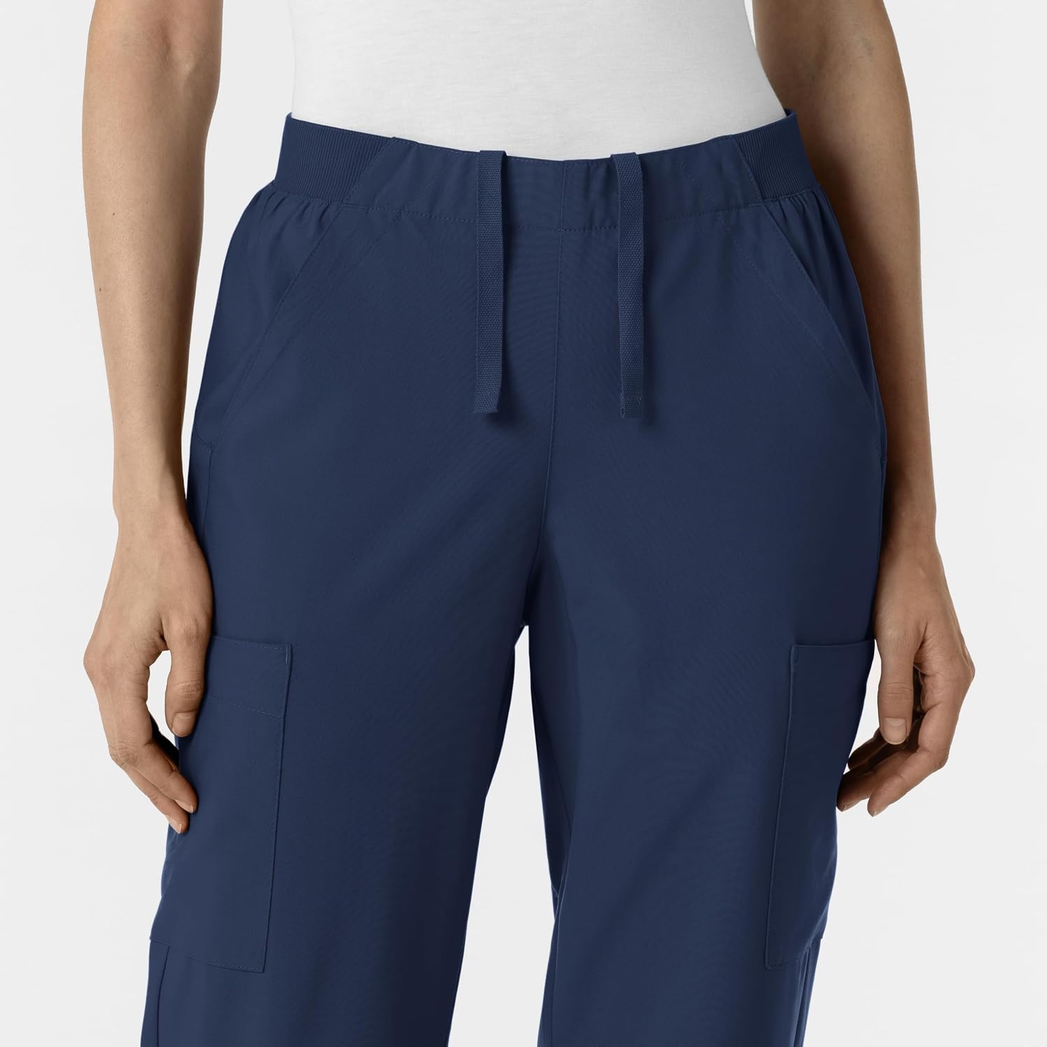 Wink Women’s Women’s Cargo Utility Scrub Pant(Navy)