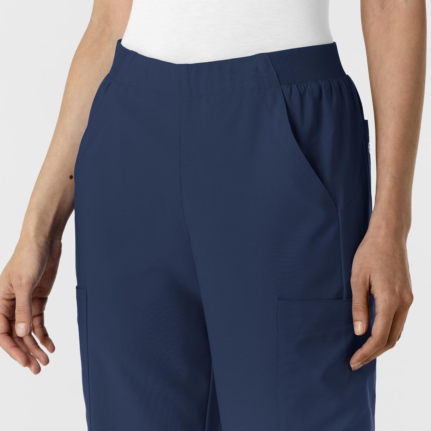 Wink Women’s Women’s Cargo Utility Scrub Pant(Navy)