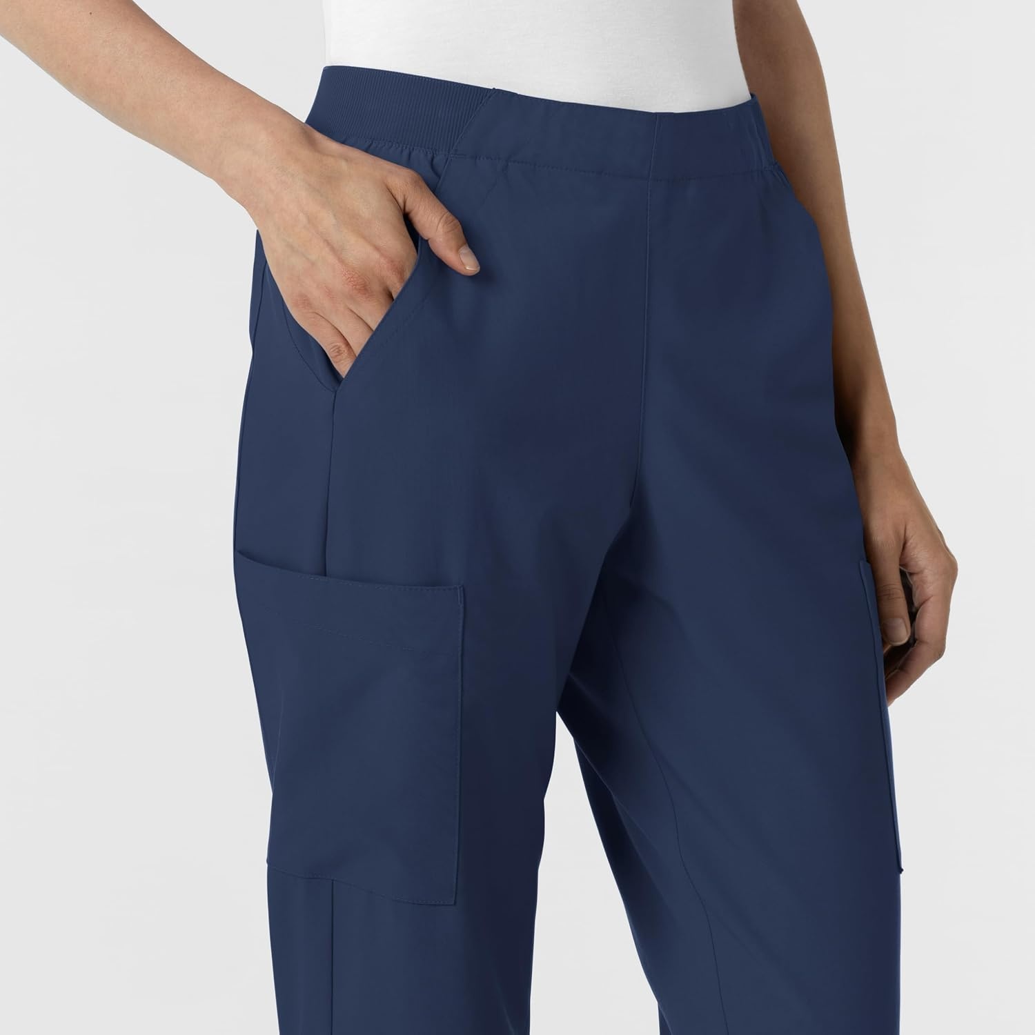 Wink Women’s Women’s Cargo Utility Scrub Pant(Navy)