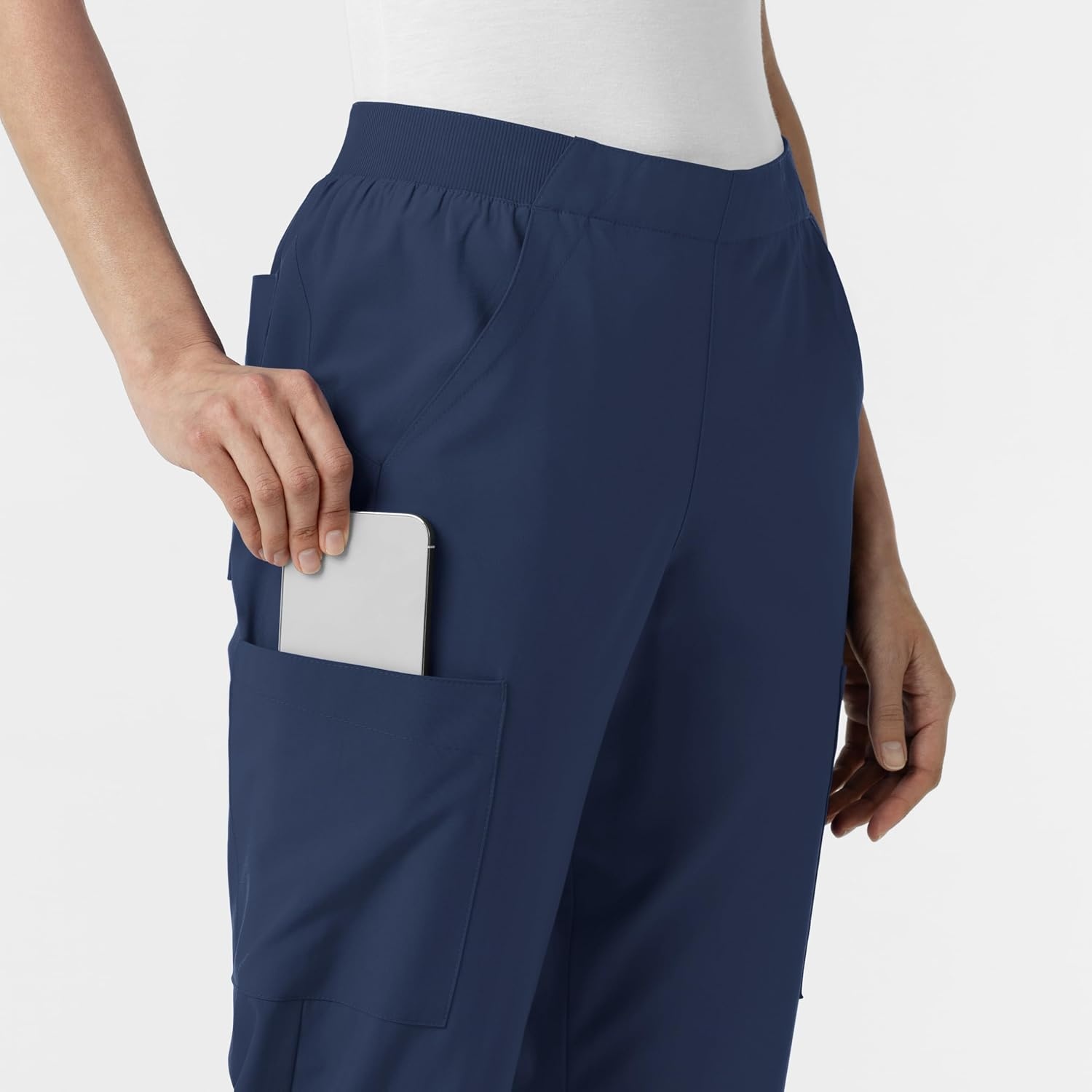 Wink Women’s Women’s Cargo Utility Scrub Pant(Navy)