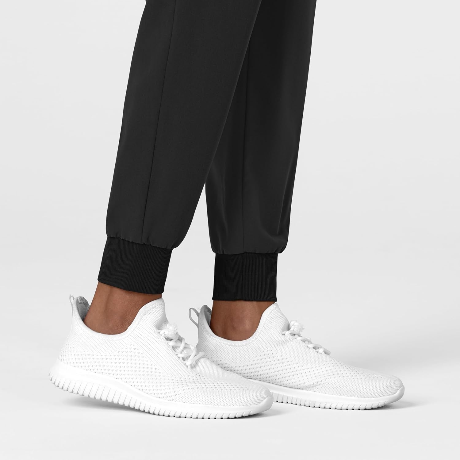 Wink Women’s Women’s Jogger Utility Scrub Pant(Black)