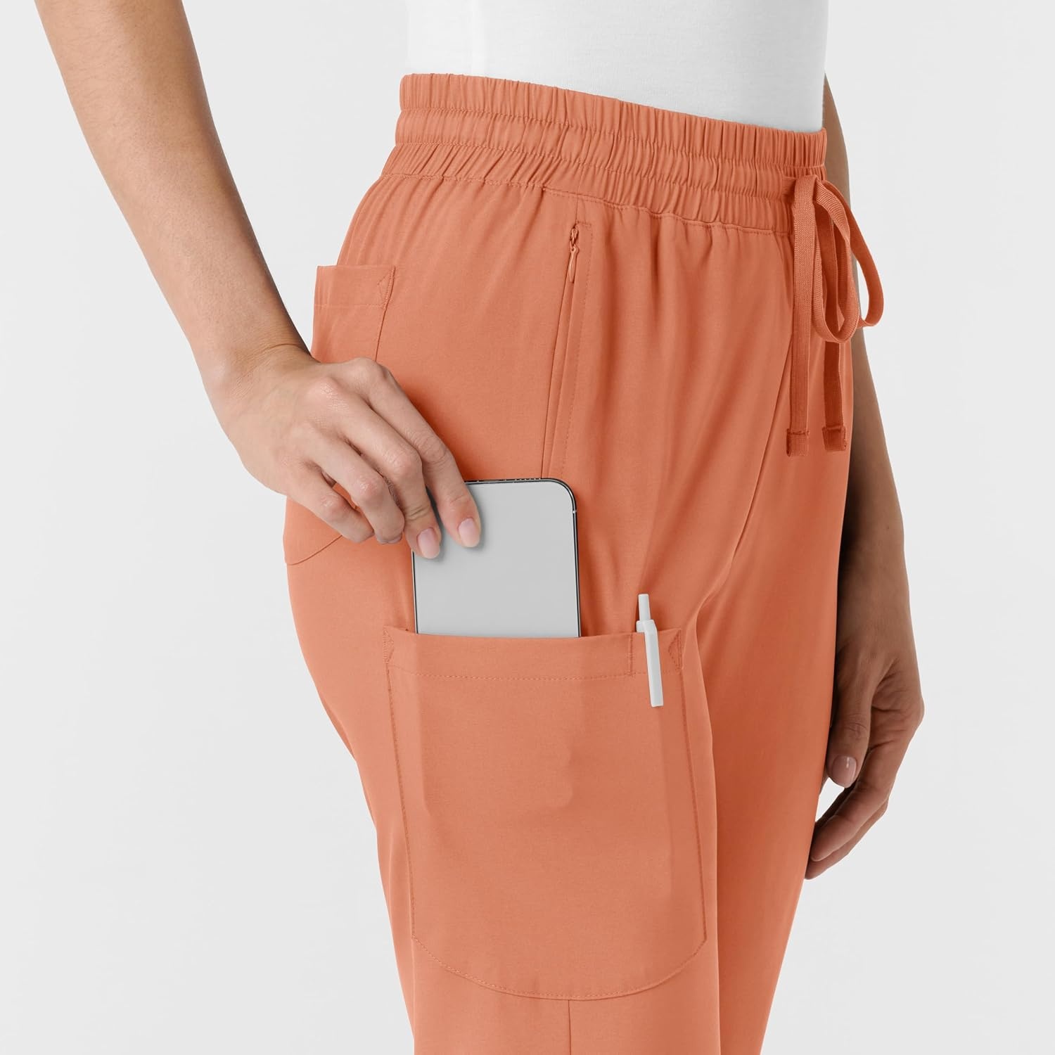Wink Women’s Women’s Bootcut Scrub Pant(Terracotta)