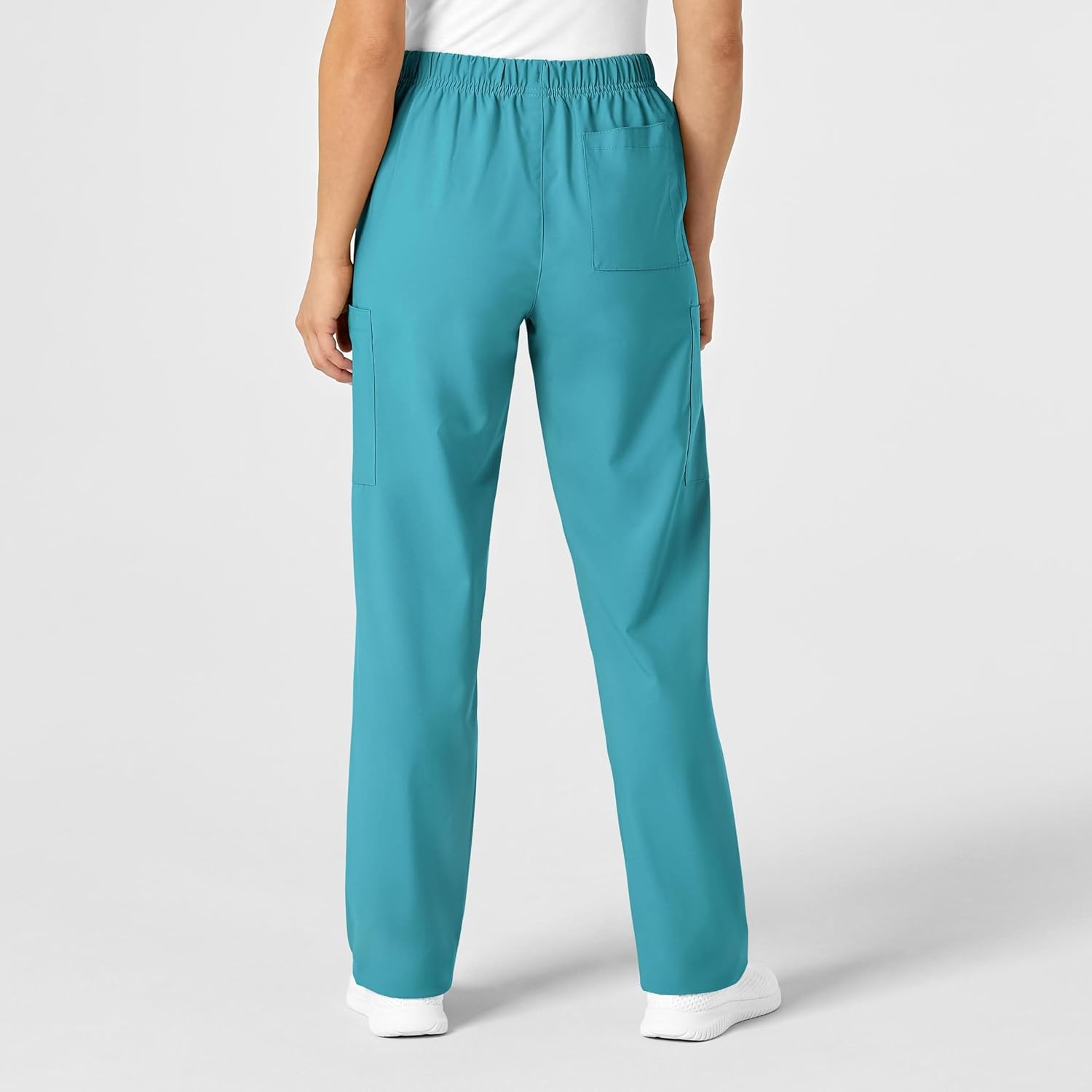 Wink W123 Unisex Multi-Cargo Scrub Pant(Teal Blue)