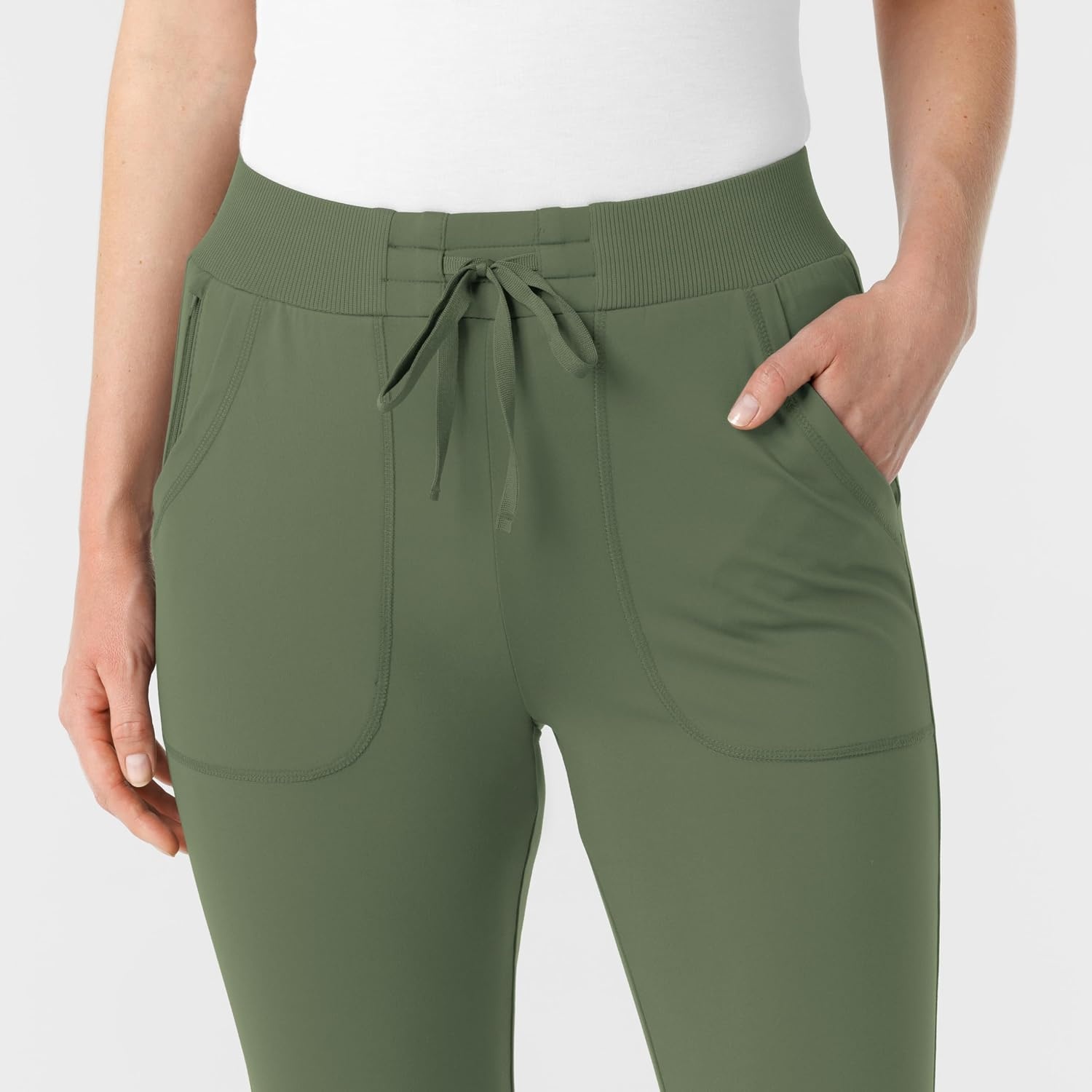 Wink Renew Women’s Track Scrub Pant(Olive)