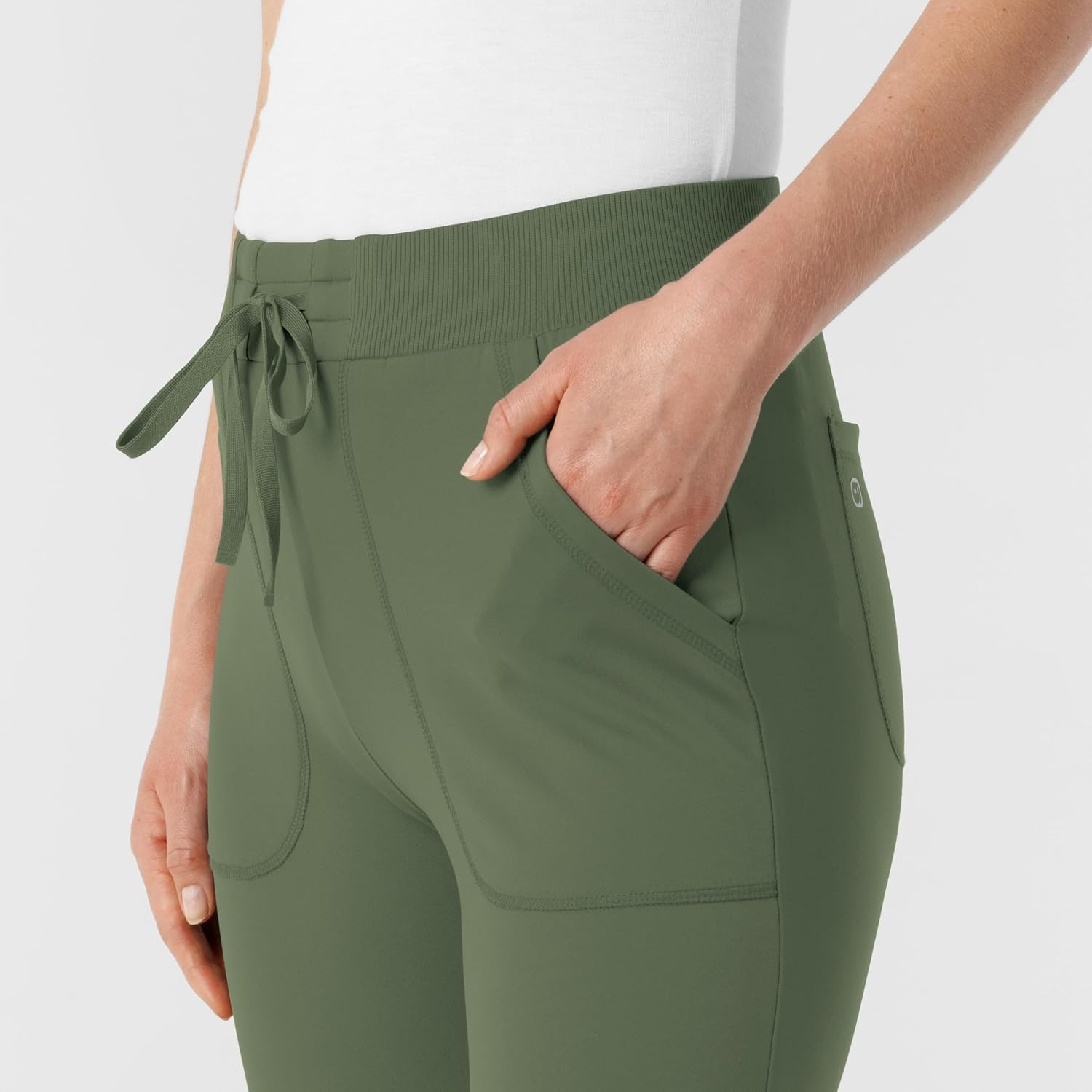 Wink Renew Women’s Track Scrub Pant(Olive)