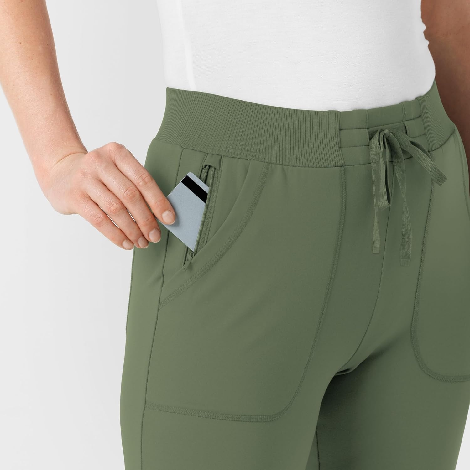 Wink Renew Women’s Track Scrub Pant(Olive)