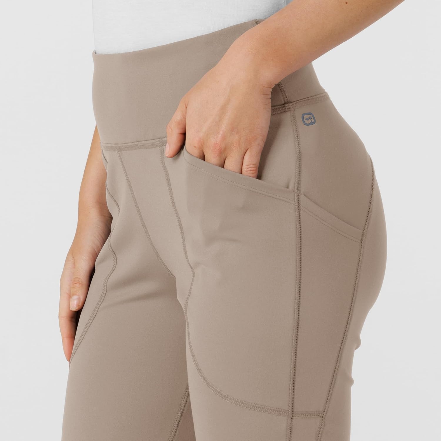 Wink Renew Women’s Flare Yoga Scrub Pant(Haze)