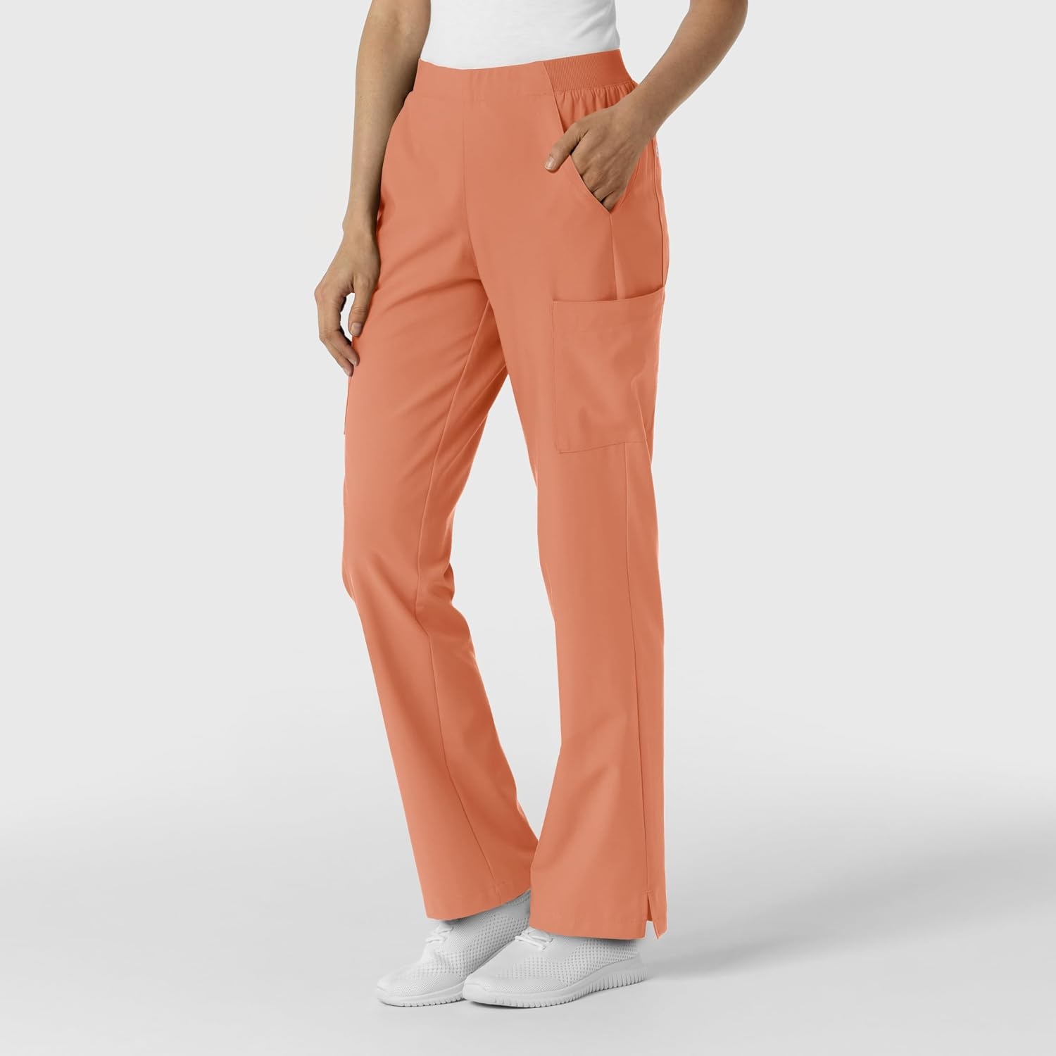 Wink Women’s Women’s Cargo Utility Scrub Pant(Terracotta)