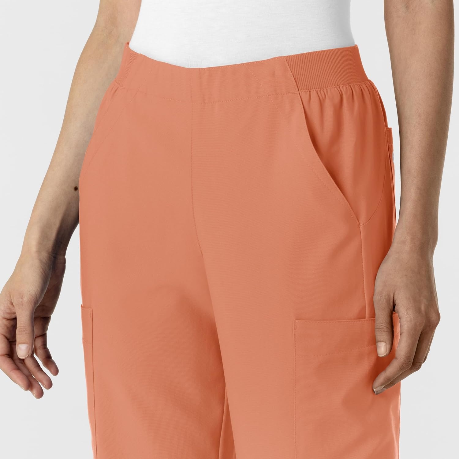 Wink Women’s Women’s Cargo Utility Scrub Pant(Terracotta)