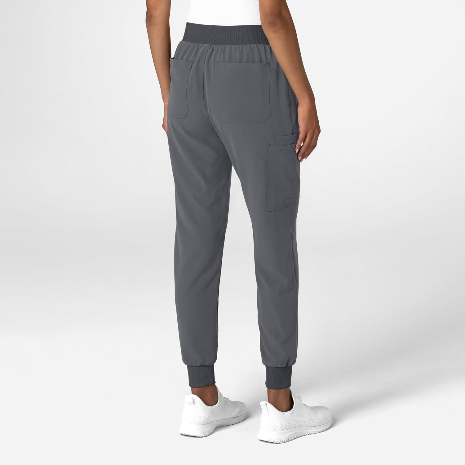 Wink Women’s Women’s Jogger Utility Scrub Pant(Pewter)