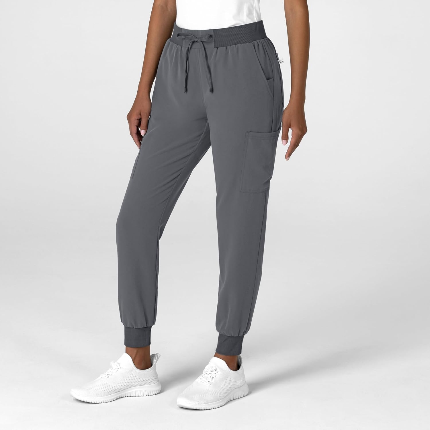 Wink Women’s Women’s Jogger Utility Scrub Pant(Pewter)