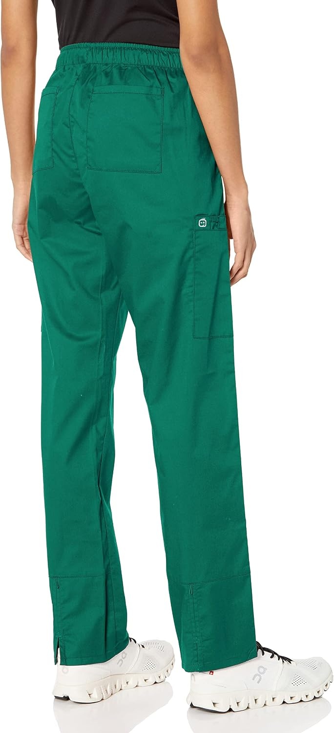 Wink WonderWORK Women’s Convertible Slim Leg Scrub Pant(Hunter)