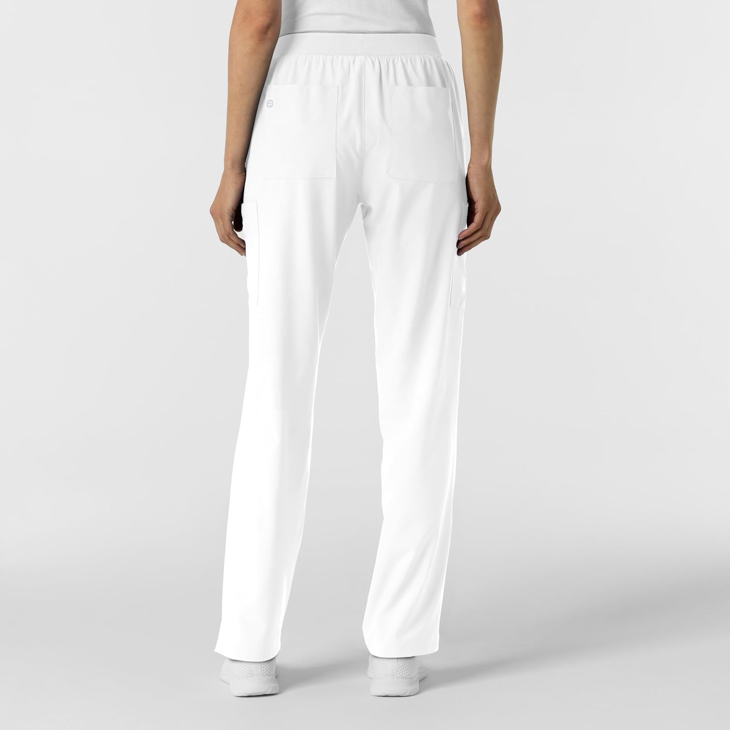 Wink Women’s Women’s Cargo Utility Scrub Pant(White)