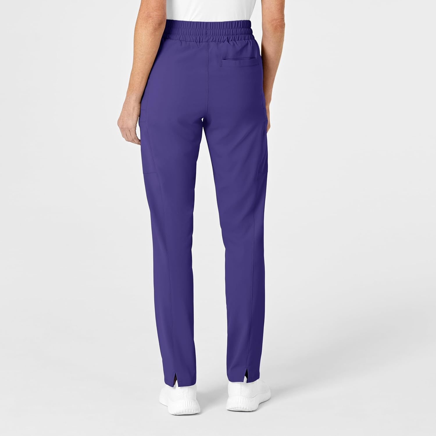 Wink Renew Women’s High Waist Slim Leg Scrub Pant(Grape)