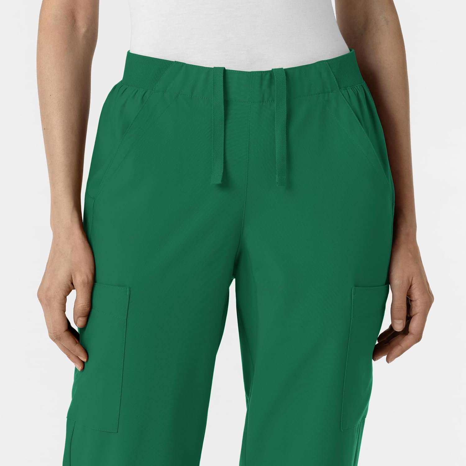Wink Women’s Women’s Cargo Utility Scrub Pant(Hunter)