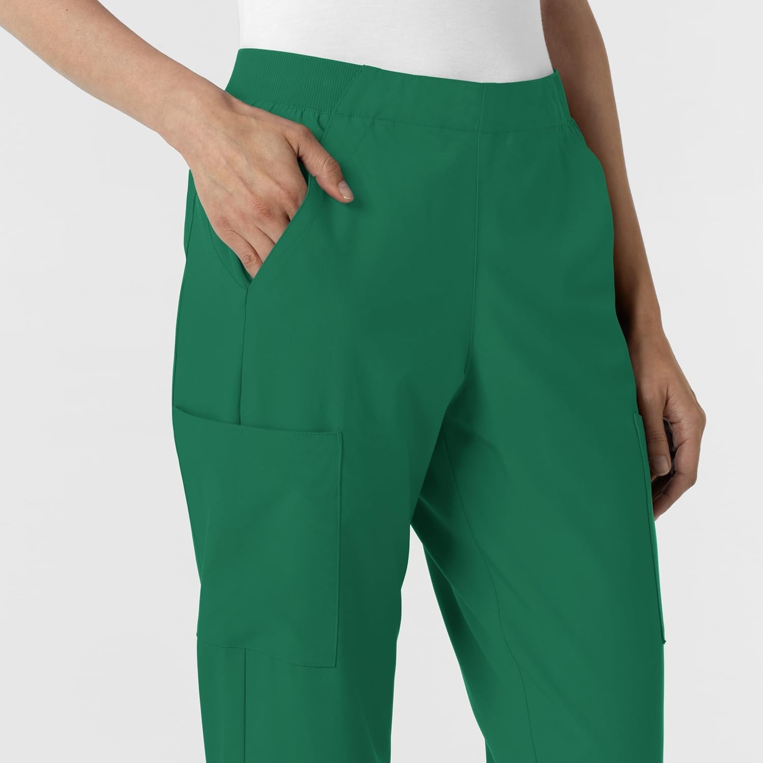 Wink Women’s Women’s Cargo Utility Scrub Pant(Hunter)