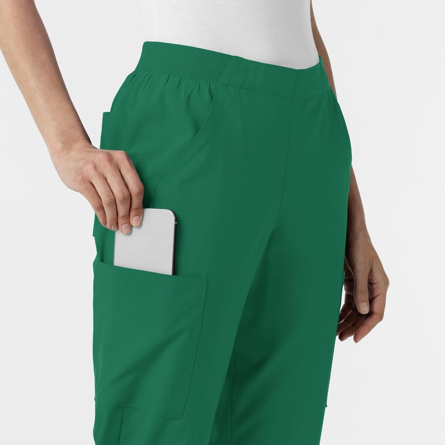 Wink Women’s Women’s Cargo Utility Scrub Pant(Hunter)