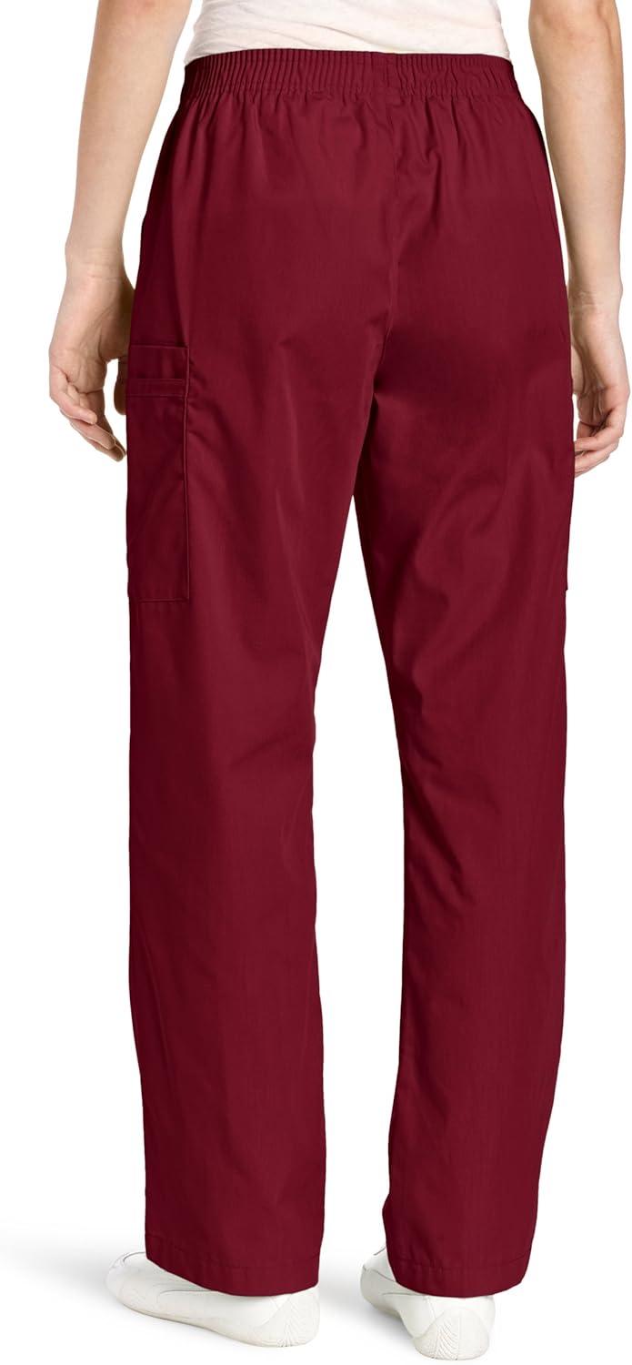 WonderWink Women’s Origins Quebec Women’ Scrub Pant(Wine)