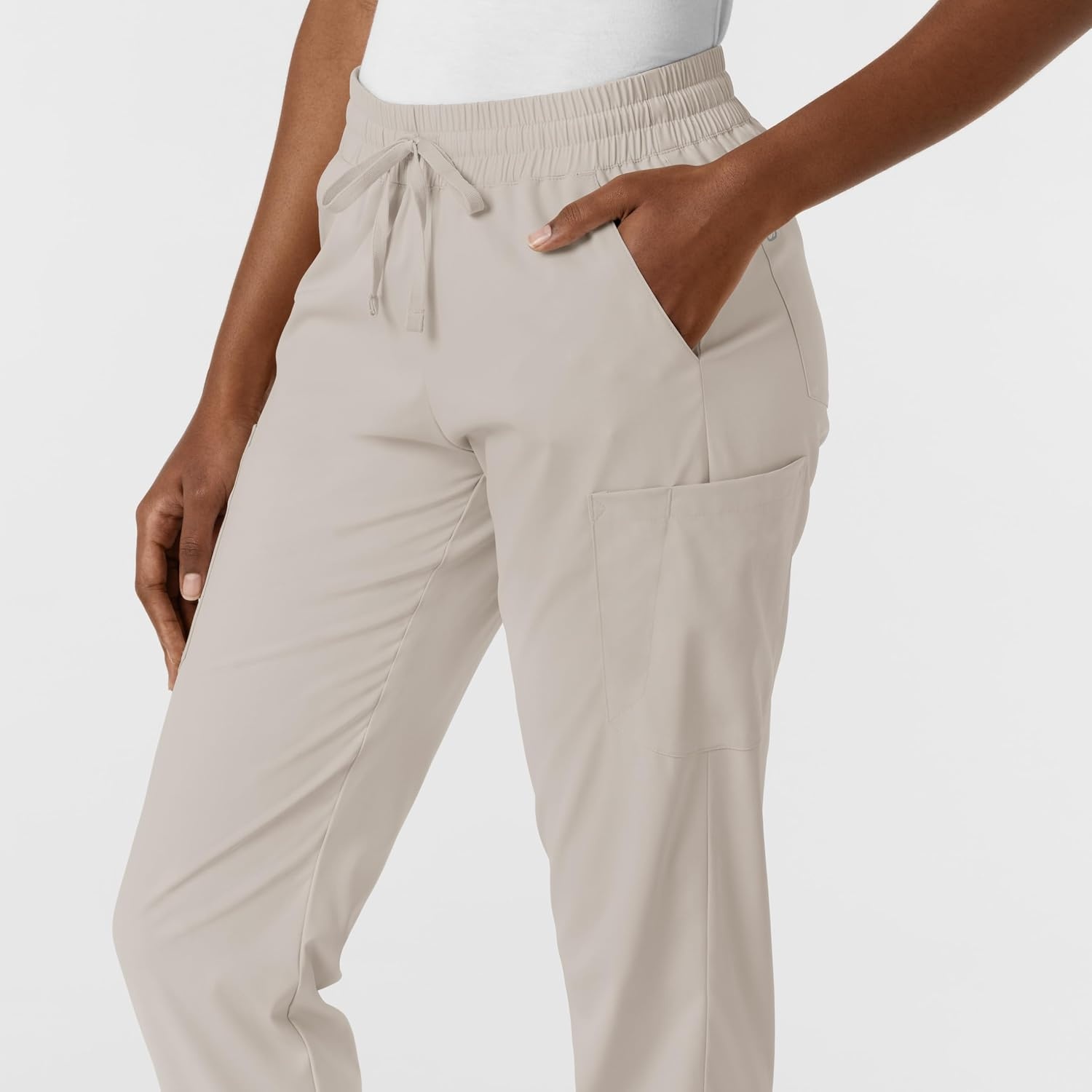 WonderWink Women’s Women’s Jogger Scrub Pant(Cloud)