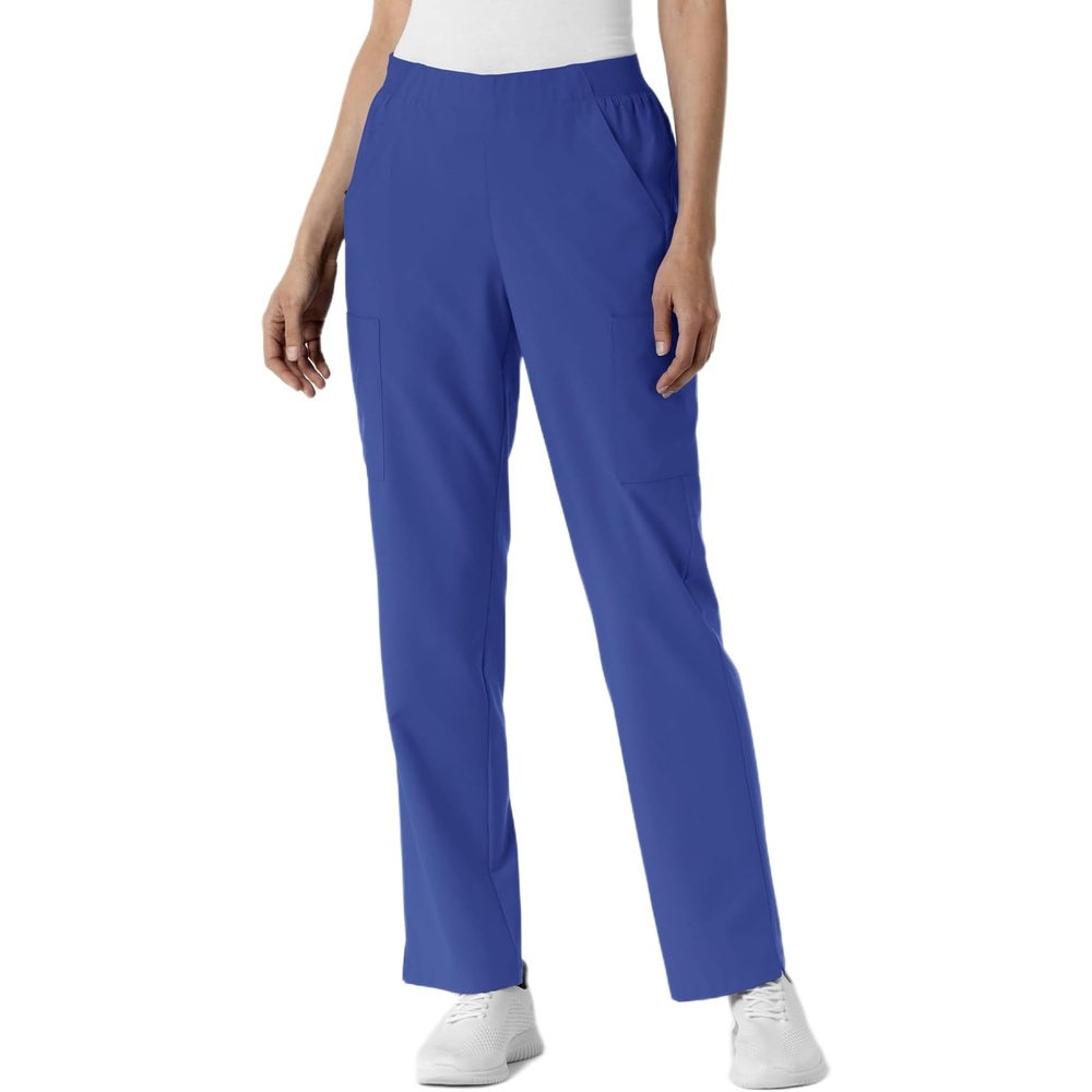 Wink Women’s Women’s Cargo Utility Scrub Pant(Galaxy Blue)