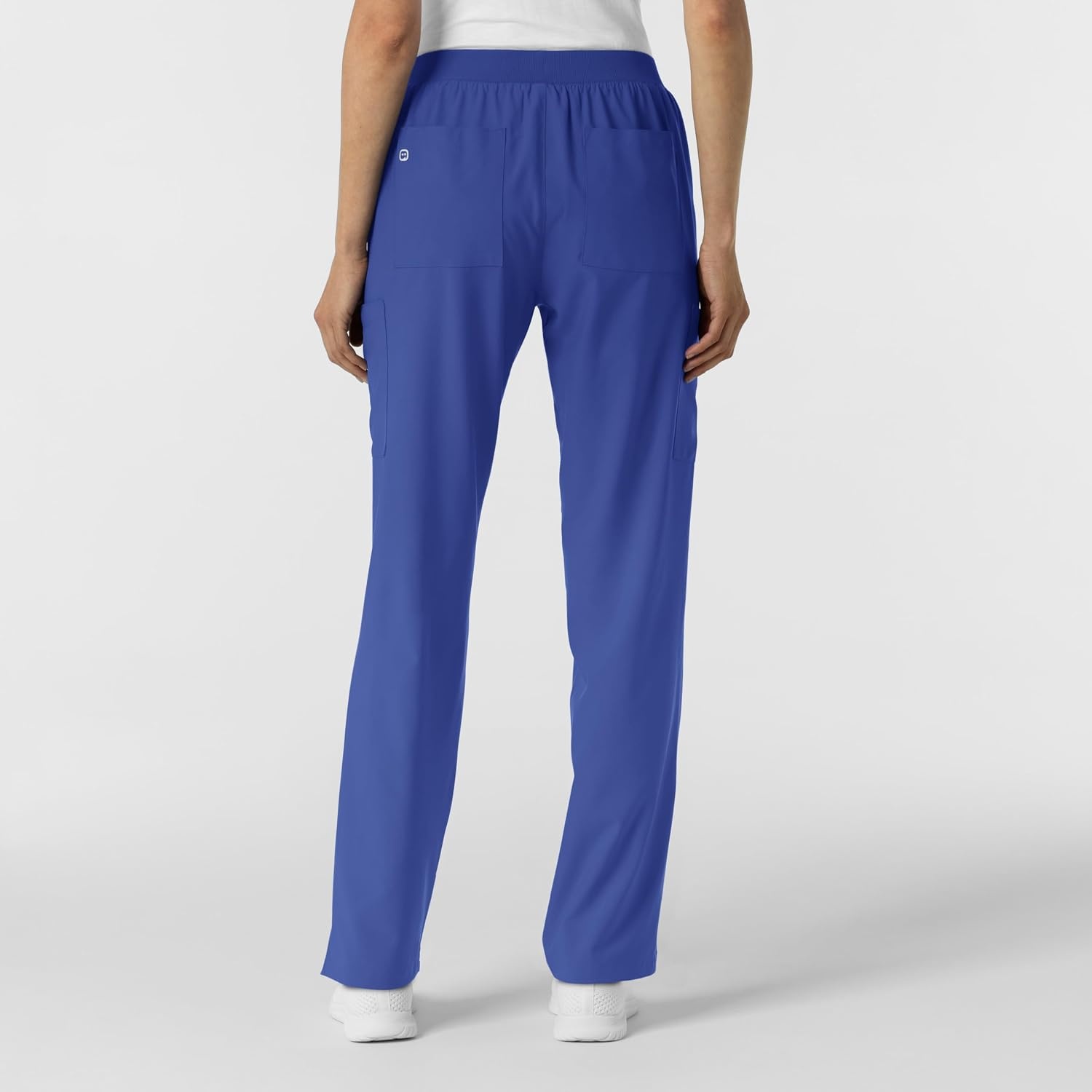 Wink Women’s Women’s Cargo Utility Scrub Pant(Galaxy Blue)