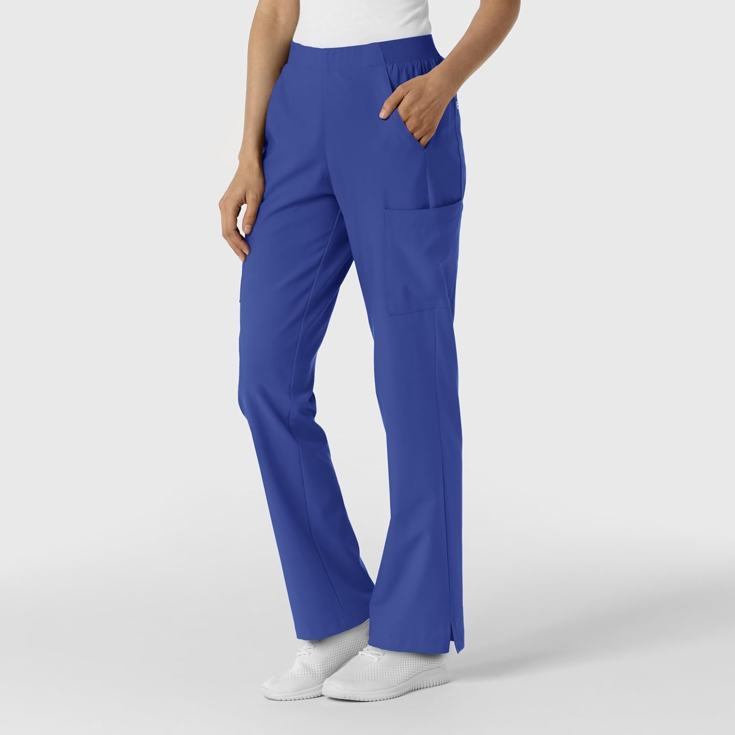 Wink Women’s Women’s Cargo Utility Scrub Pant(Galaxy Blue)