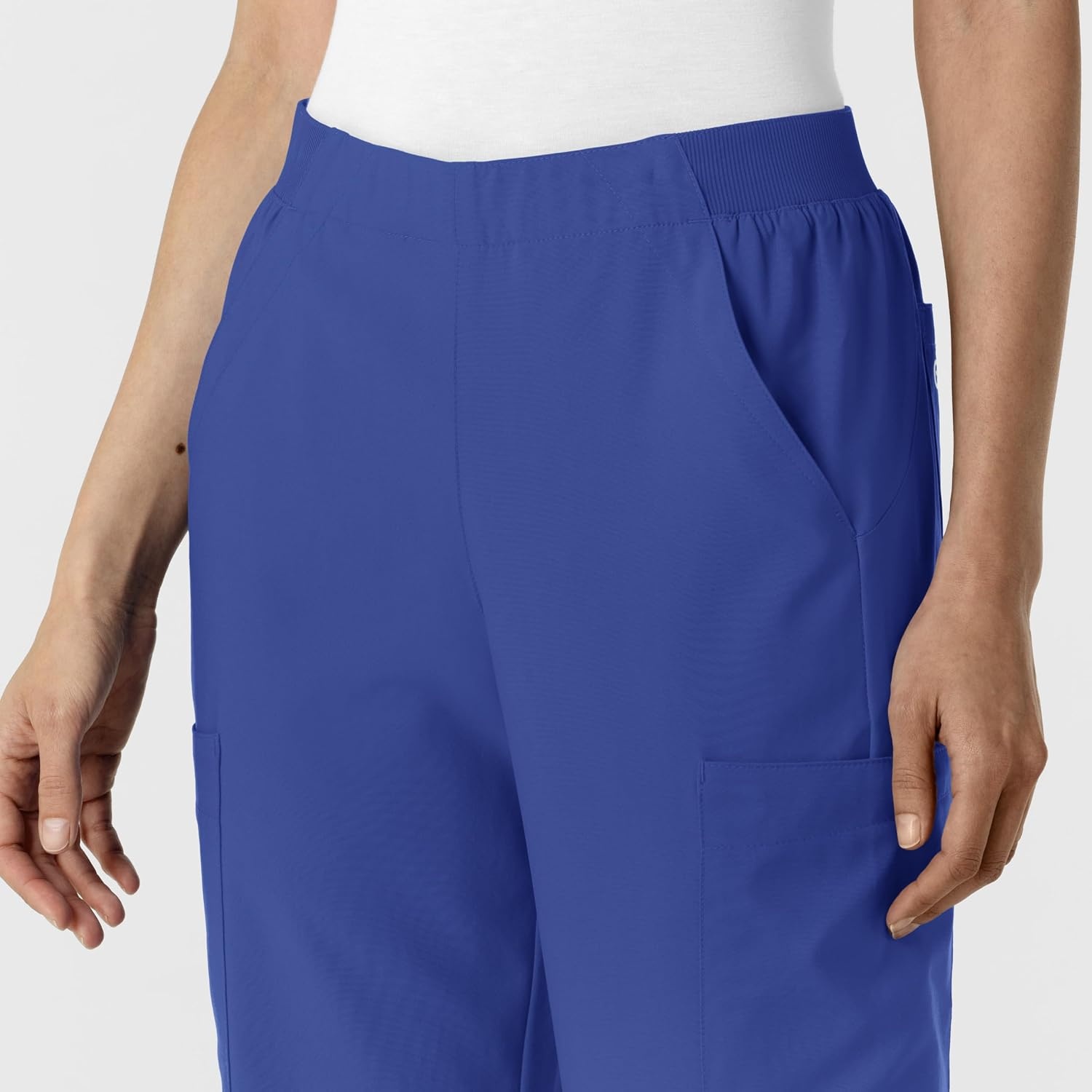 Wink Women’s Women’s Cargo Utility Scrub Pant(Galaxy Blue)
