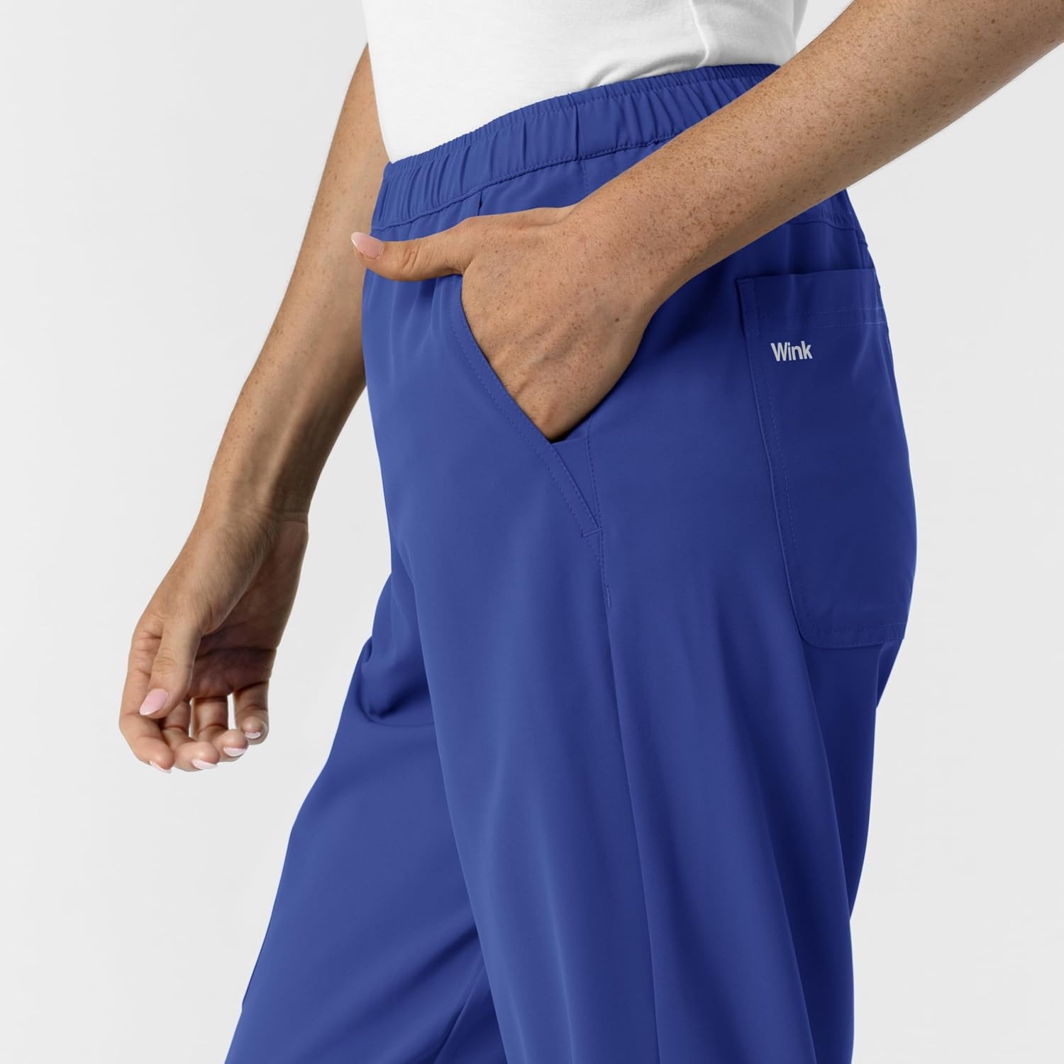 Wink NURTUR Women’s Slim Leg Scrub Pant(Galaxy Blue)