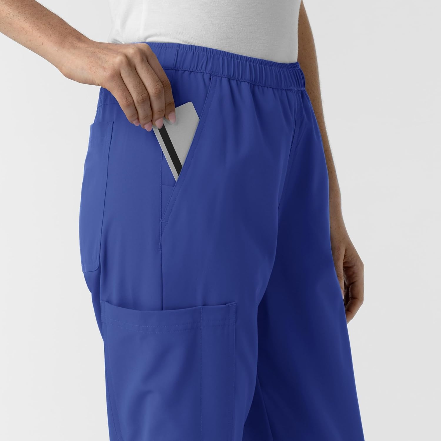 Wink NURTUR Women’s Slim Leg Scrub Pant(Galaxy Blue)