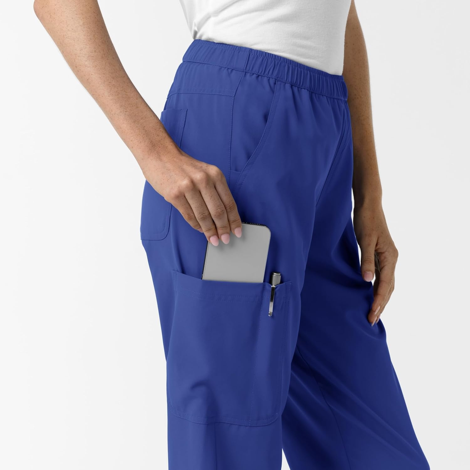 Wink NURTUR Women’s Slim Leg Scrub Pant(Galaxy Blue)