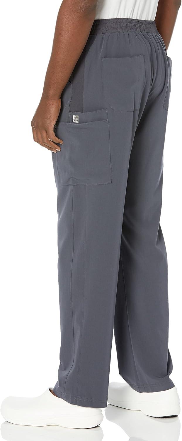 WonderWink Aero Men’s 5429 Knit Panel Cargo Pant(Pewter)