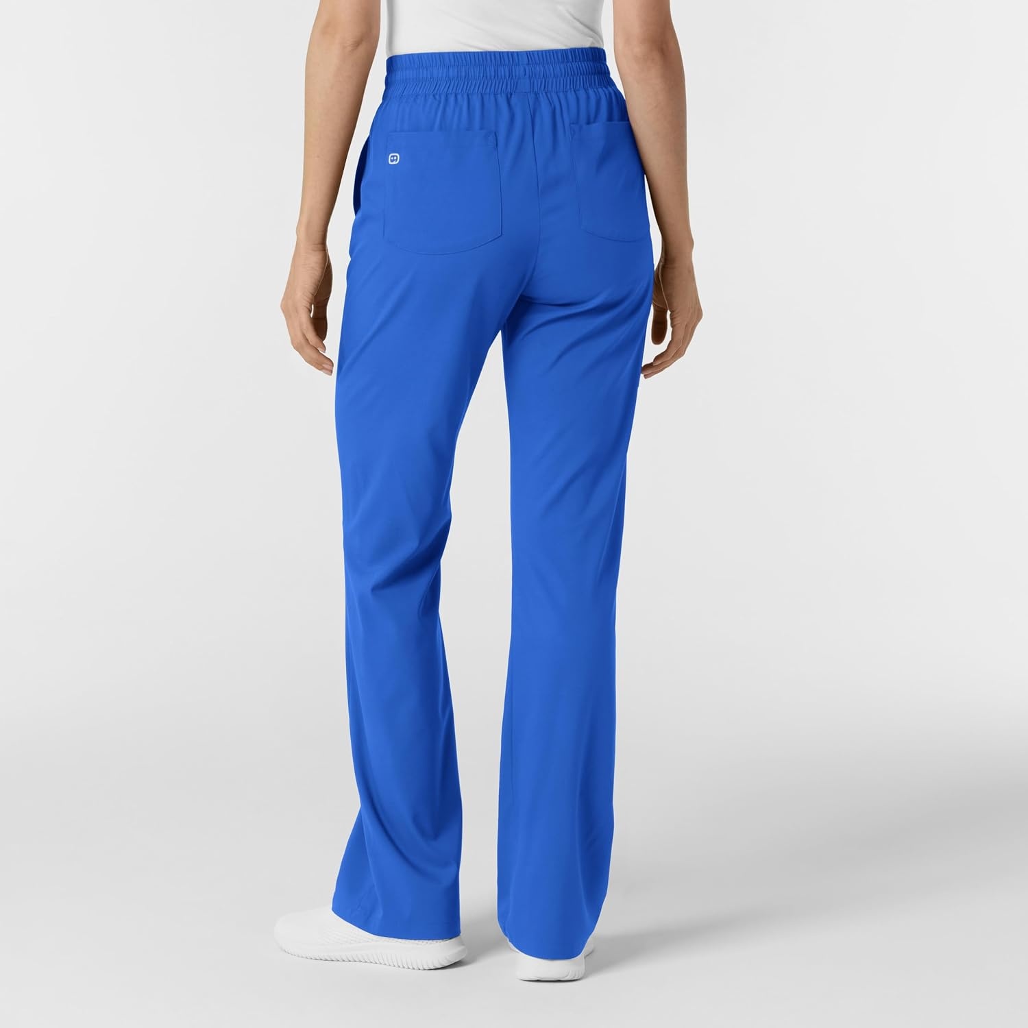 WINK Boundless Women’s Bootcut Scrub Pant | Womens Scrub Pant Teal Mid Rise(Royal)