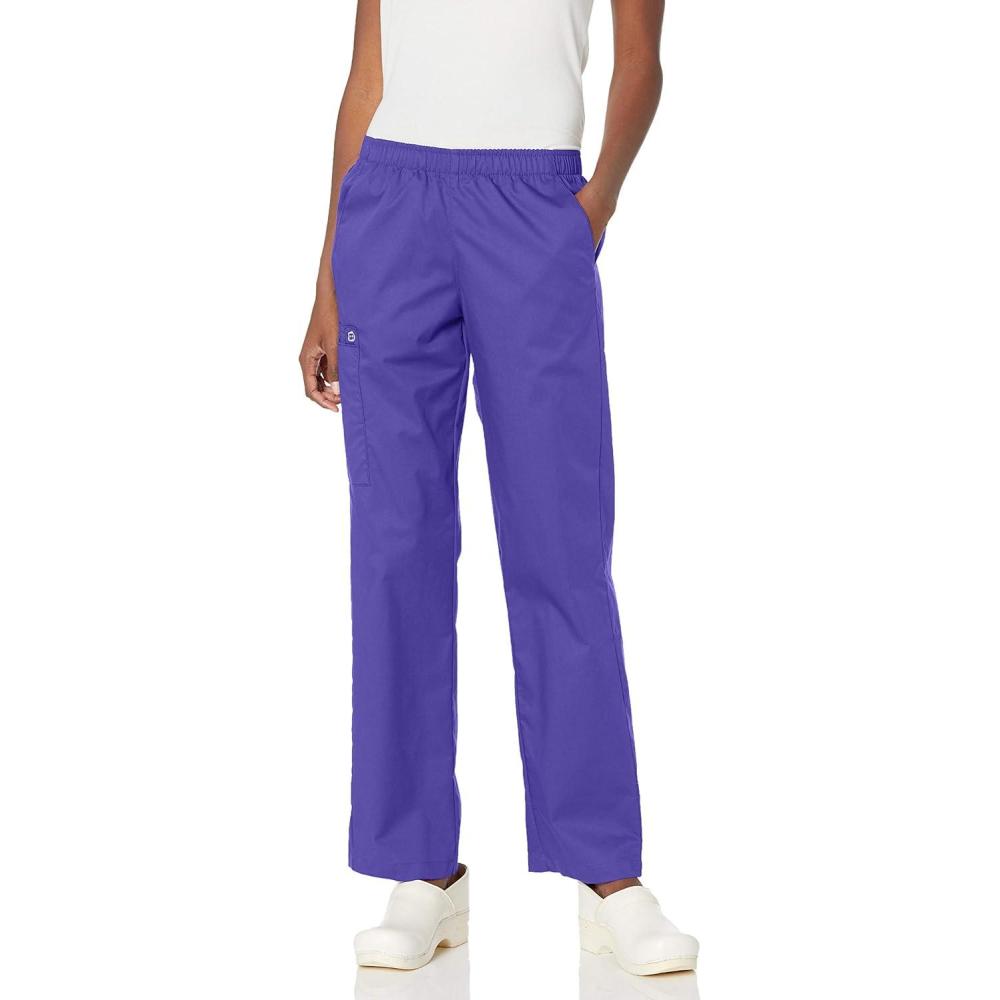 WonderWink Women’s Origins Quebec Women’ Scrub Pant(Grape)