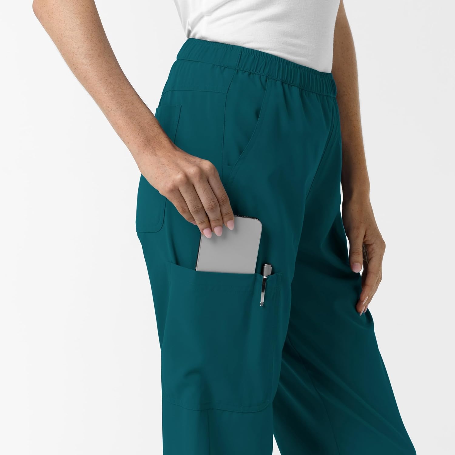 Wink NURTUR Women’s Slim Leg Scrub Pant(Caribbean)
