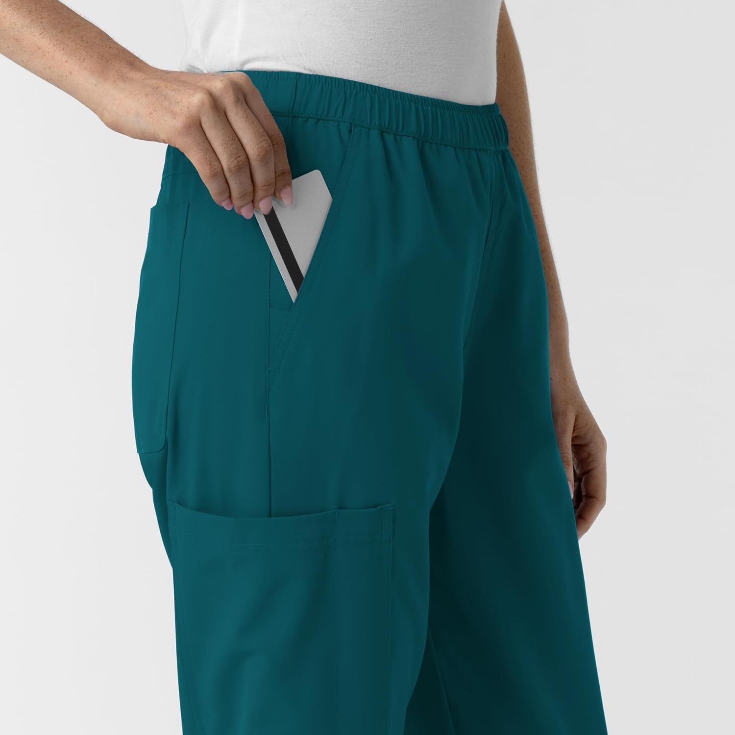 Wink NURTUR Women’s Slim Leg Scrub Pant(Caribbean)