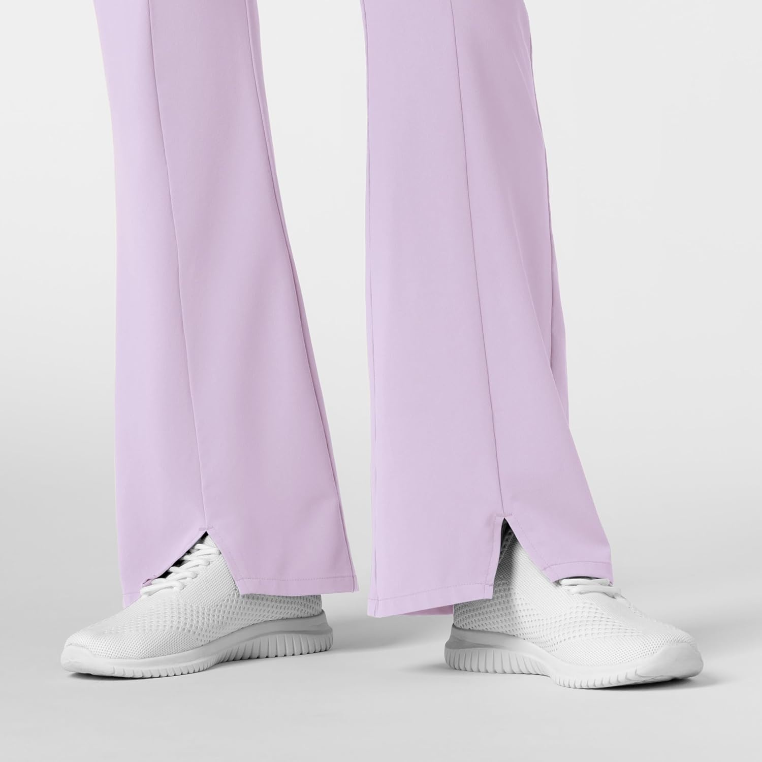 Wink Scrubs for Women, Renew, Cargo Flare Pants, with 7 Pockets(Pastel Lilac)