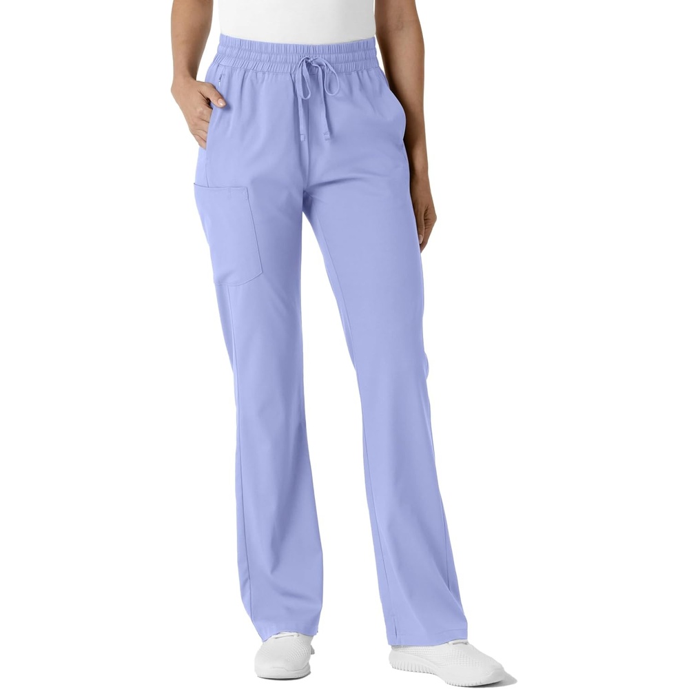 Wink Women’s Women’s Bootcut Scrub Pant(Ceil Blue)