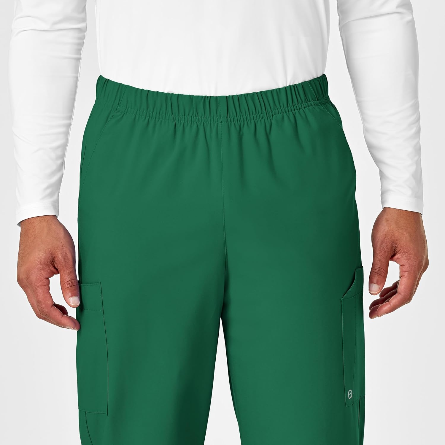 Wink W123 Unisex Multi-Cargo Scrub Pant(Hunter)