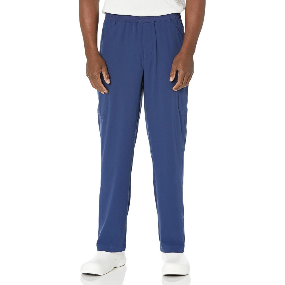 WonderWink Aero Men’s 5429 Knit Panel Cargo Pant(Navy)