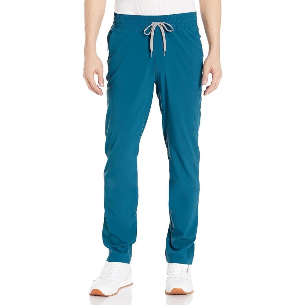 WonderWink Mens Medical Scrubs Pants(Teal Blue)