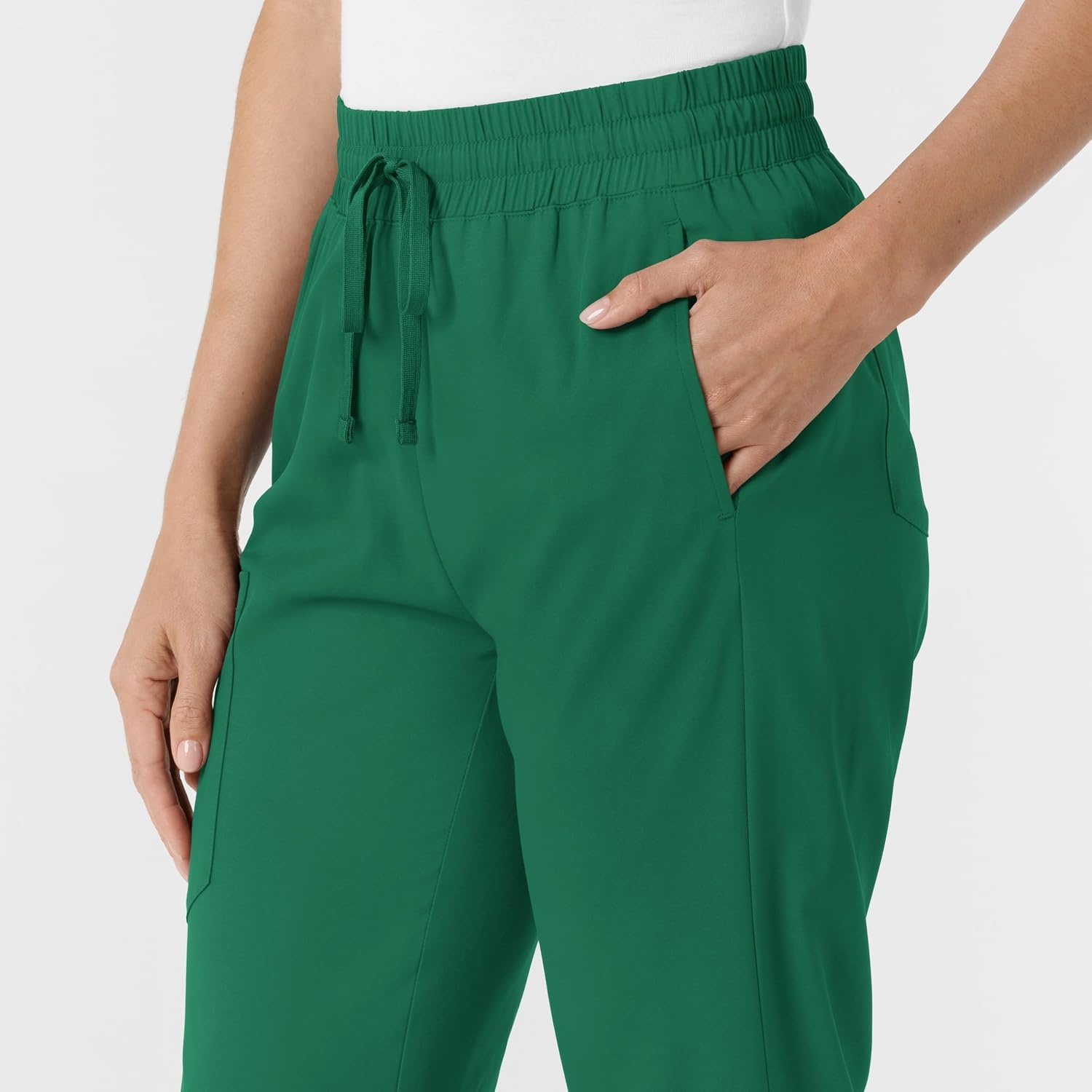 WINK Boundless Women’s Bootcut Scrub Pant | Womens Scrub Pant Teal Mid Rise(Hunter)
