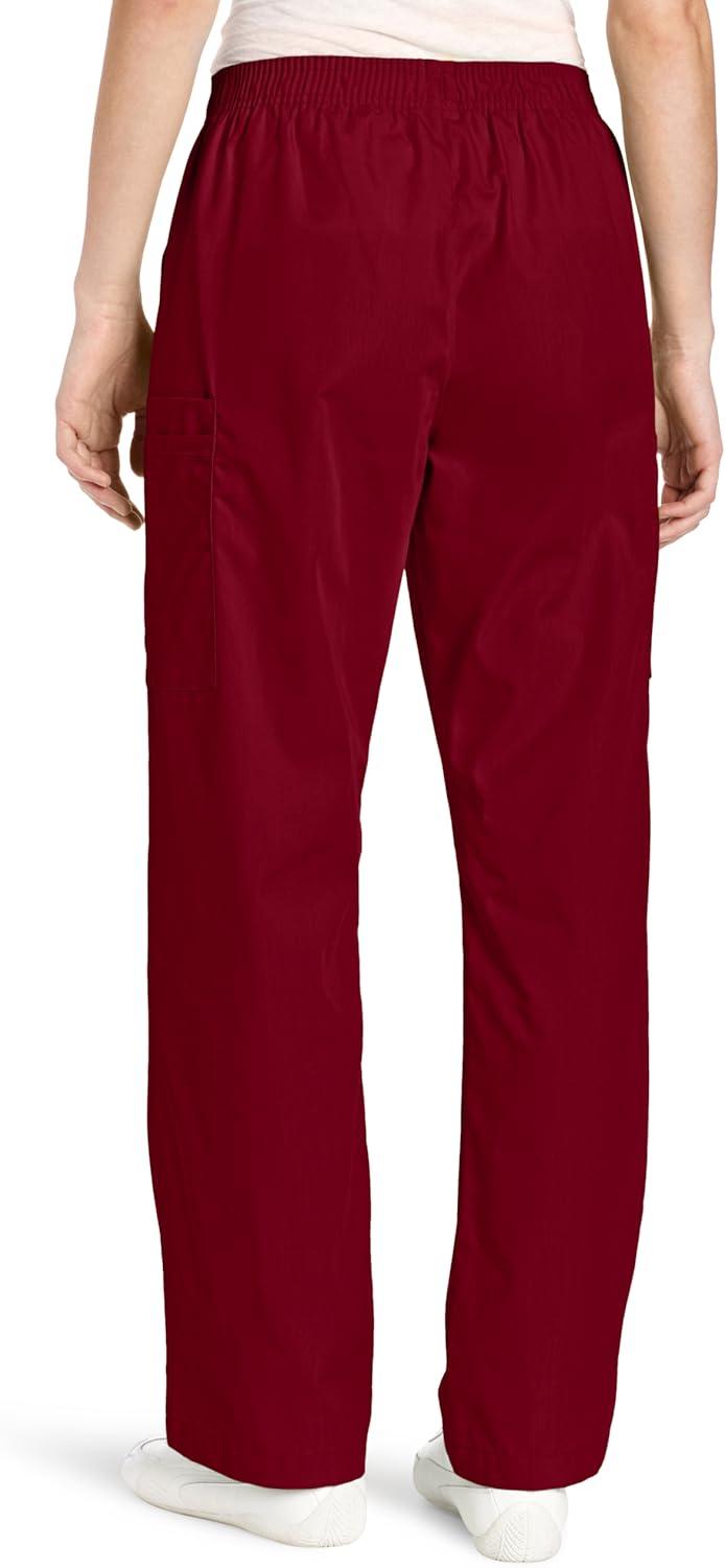 WonderWink Women’s Origins Quebec Women’ Scrub Pant(Red)