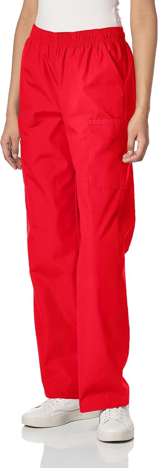 WonderWink Women’s Origins Quebec Women’ Scrub Pant(Red)