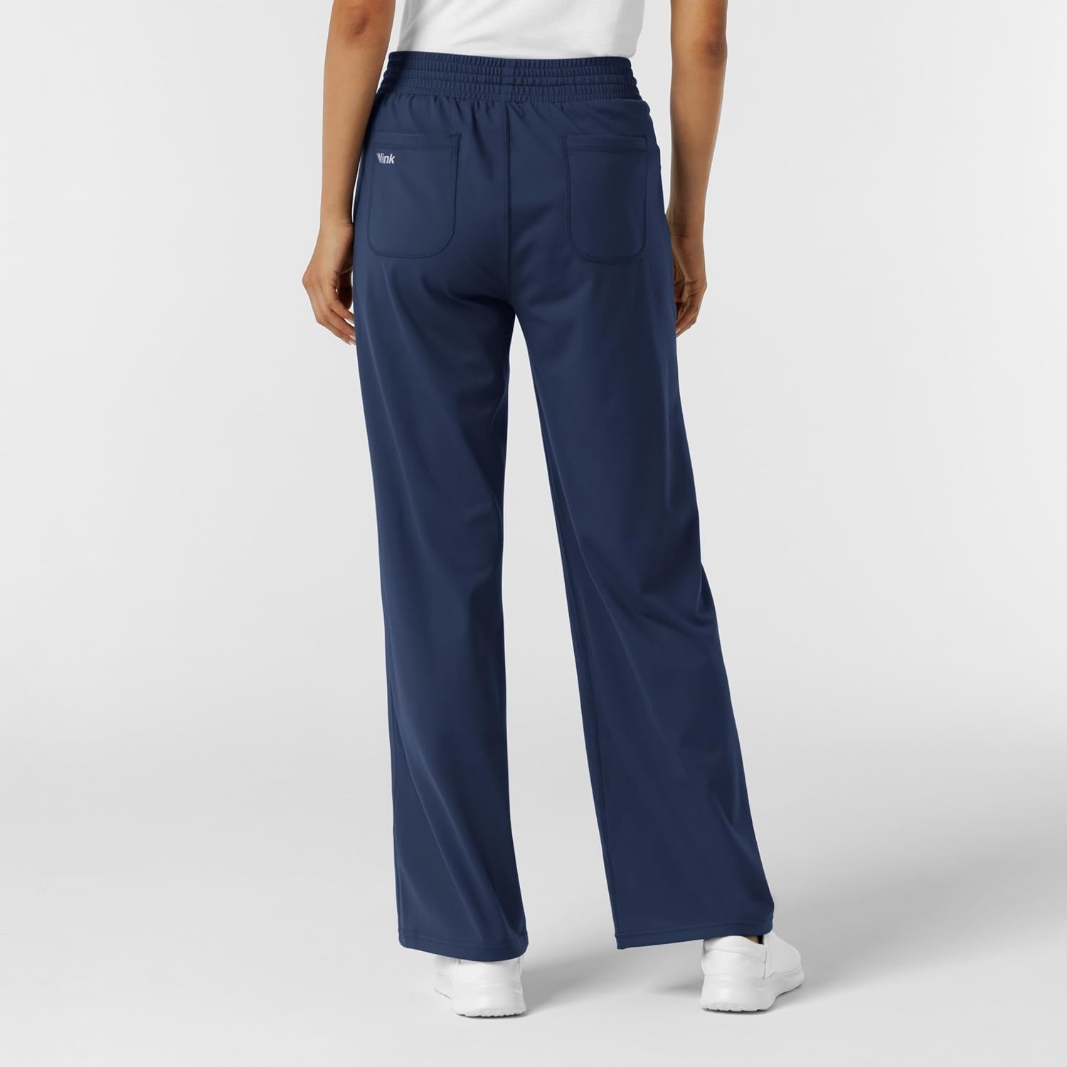 Wink Renew Knit Women’s Wide Leg Scrub Pant(Navy)