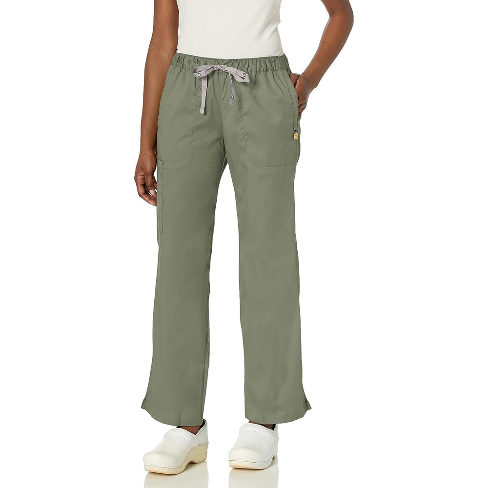 WINK Women’s Logan Elastic Waist Pant(Olive)